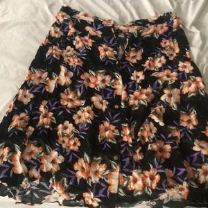 Floral skirt